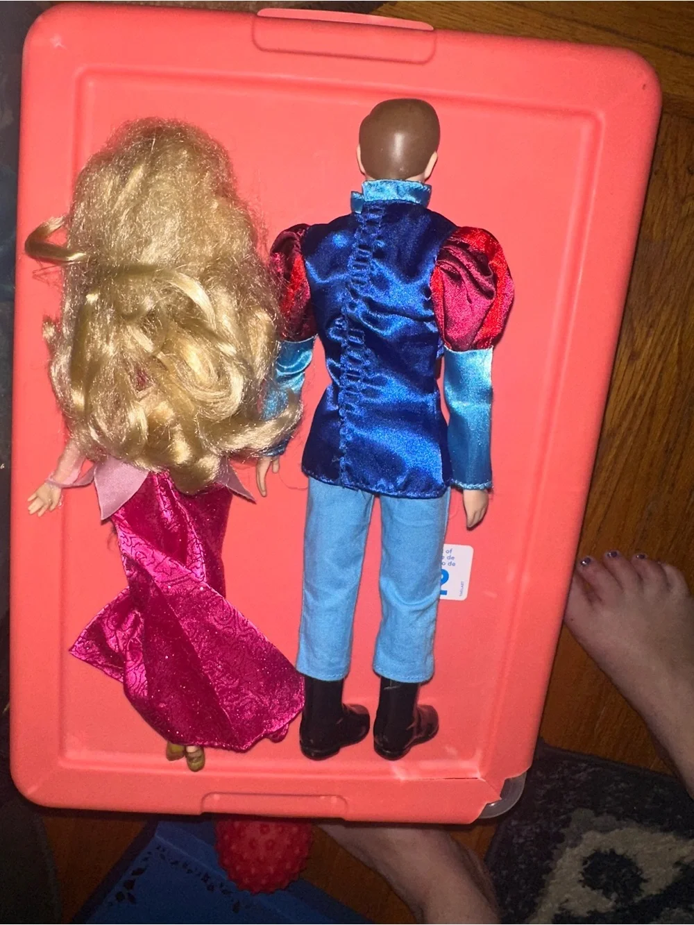 Disney Store Aurora, Prince Phillip Doll &  & Maleficent